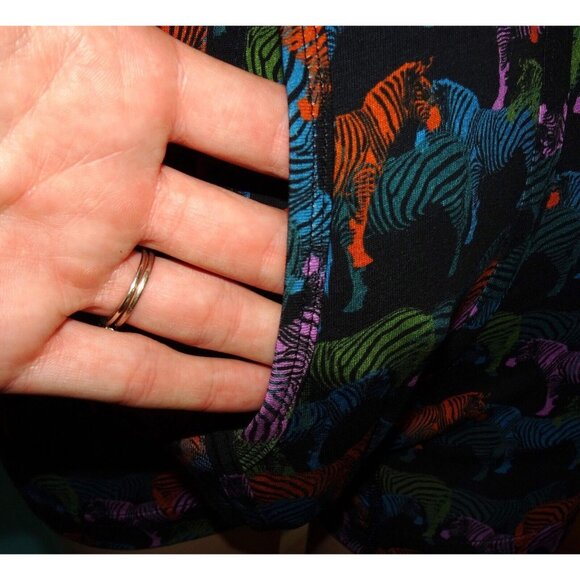 Vintage Zebra Pattern Boxer Briefs M crotch flap boxers men's underwear - Picture 5 of 10